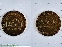 Click to enlarge CJ'89 / Fort AP Hill Coin - Gold